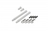 GAUI X7 FORMULA Canopy Posts (Silver anodized) - 217700
