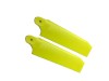 KBDD 84.5mm Extreme Edition Tail Blades 4094 Neon Yellow - TREX 550E / GAUI X5