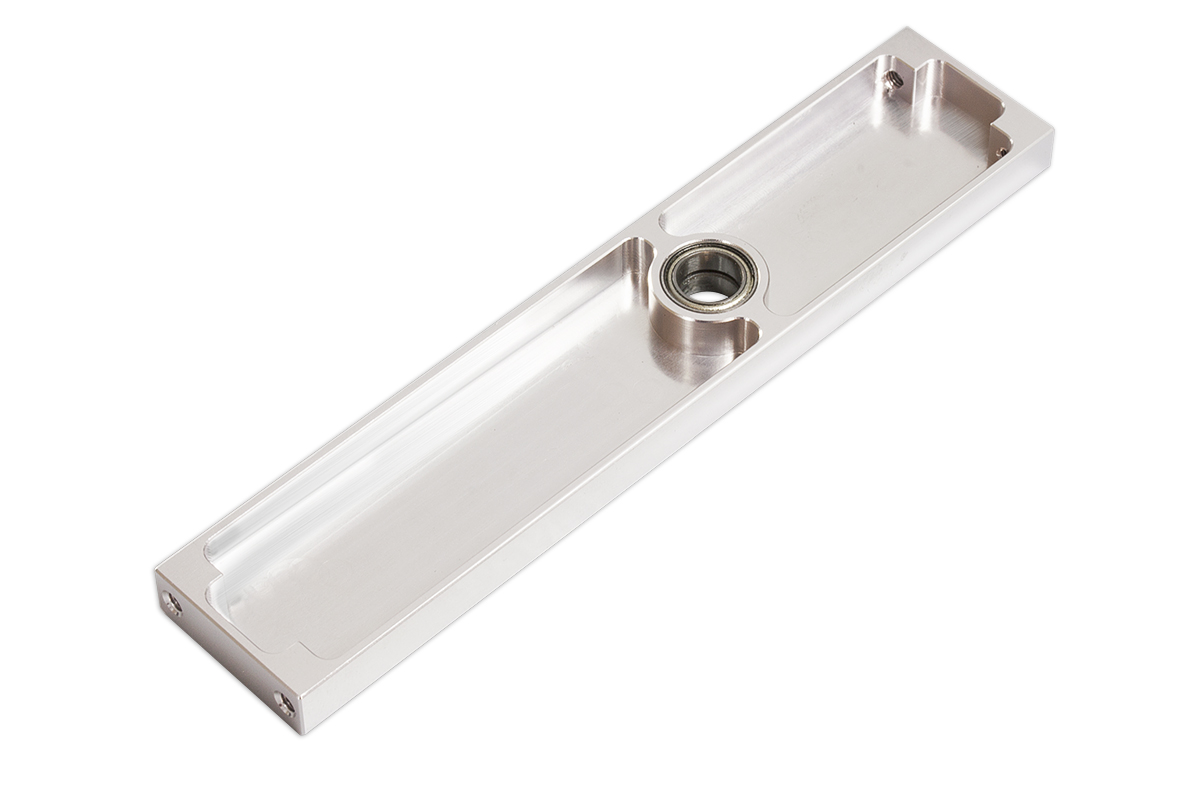 053284-Frame Baseplate (Silver Anodized)(for R5)